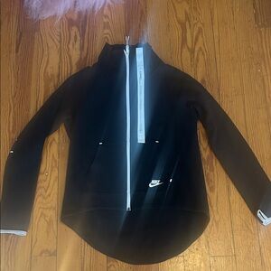 Nike Women's athletic zip up with Reflective Accents